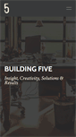 Mobile Screenshot of buildingfive.com